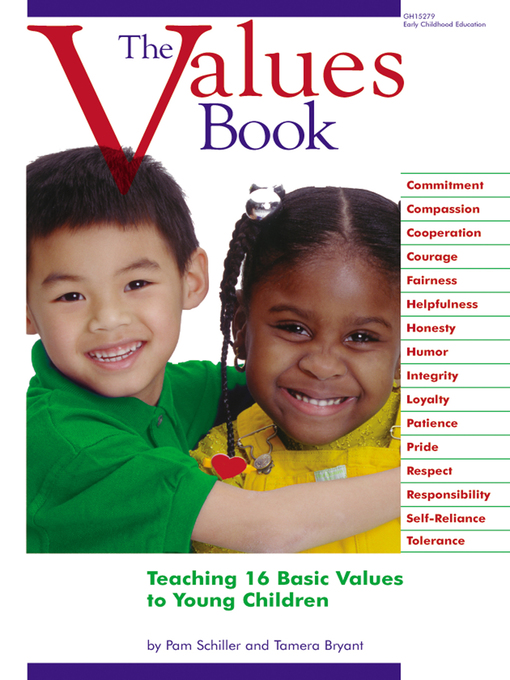 Title details for The Values Book by Pam Schiller - Wait list